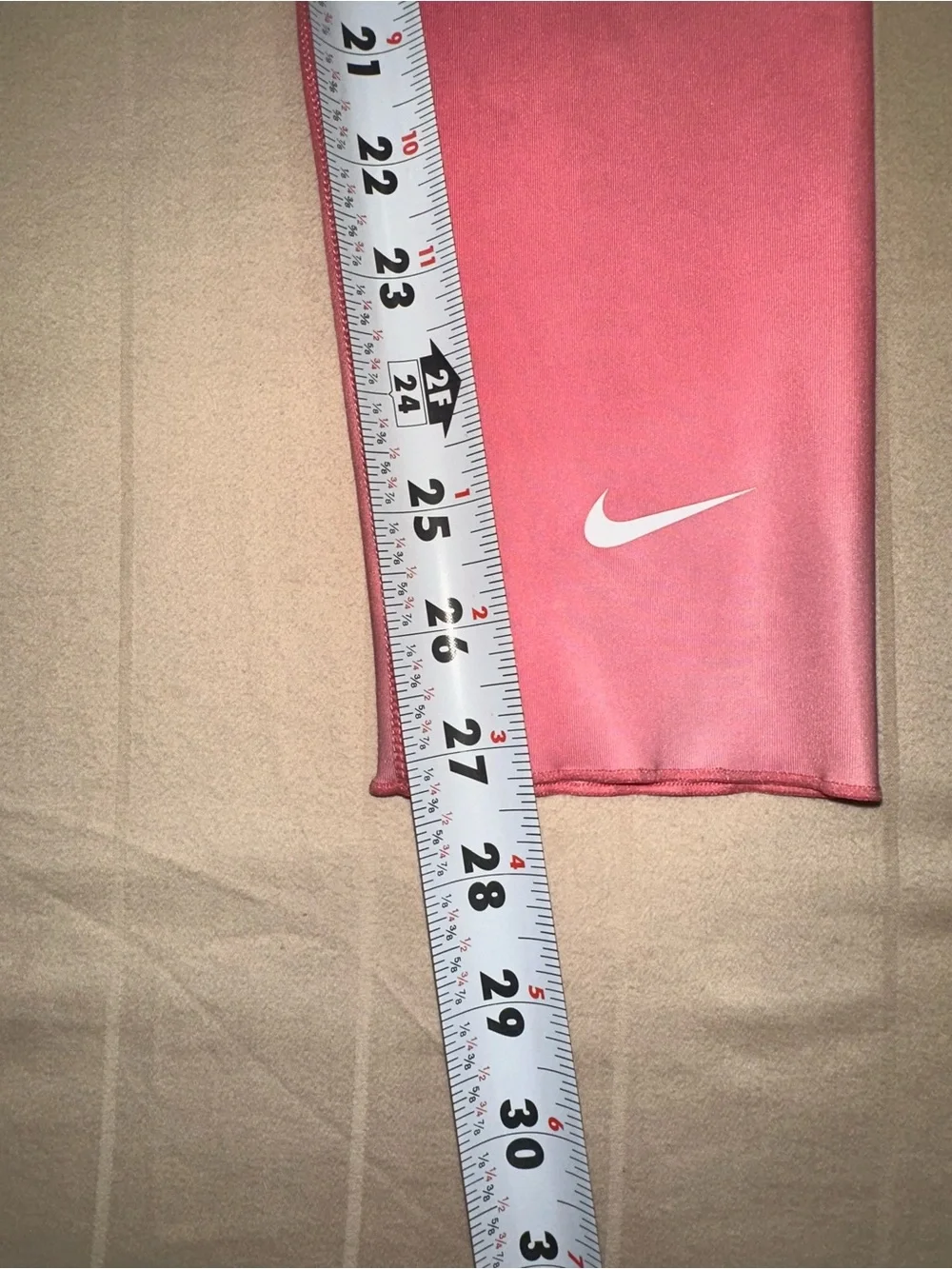NWT Nike One Girls Dri-FIT Printed Training Tights Leggings Pink Ombre XL